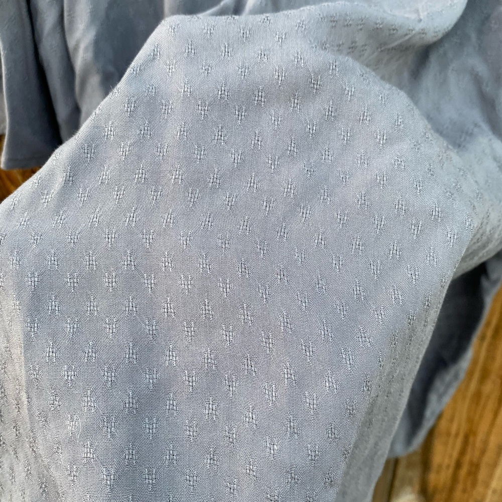 Torrid Off the Shoulder Blouse- short sleeve gray - Picture 8 of 8